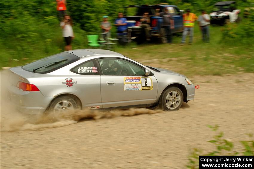 Derek Denti / Josh Remmetter Acura RSX on SS3, Woodtick Hollow.