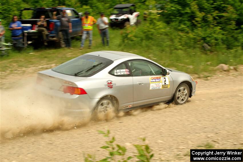 Derek Denti / Josh Remmetter Acura RSX on SS3, Woodtick Hollow.