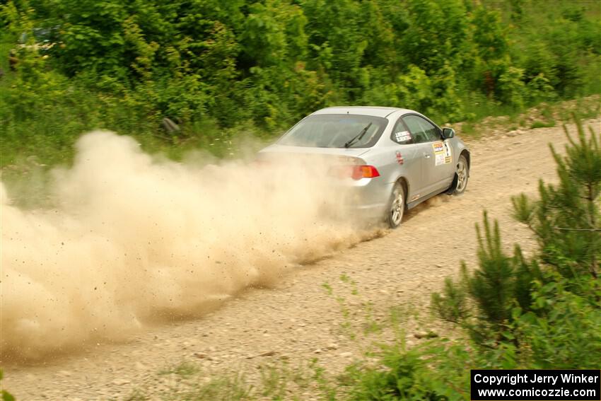 Derek Denti / Josh Remmetter Acura RSX on SS3, Woodtick Hollow.