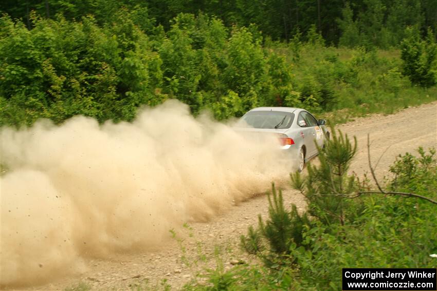 Derek Denti / Josh Remmetter Acura RSX on SS3, Woodtick Hollow.