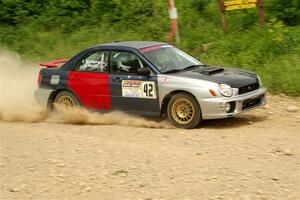 Jonathon Nagel / Chris Woodry Subaru Impreza 2.5RS on SS3, Woodtick Hollow.