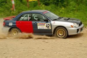 Jonathon Nagel / Chris Woodry Subaru Impreza 2.5RS on SS3, Woodtick Hollow.