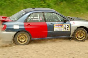 Jonathon Nagel / Chris Woodry Subaru Impreza 2.5RS on SS3, Woodtick Hollow.