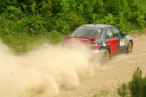 Jonathon Nagel / Chris Woodry Subaru Impreza 2.5RS on SS3, Woodtick Hollow.