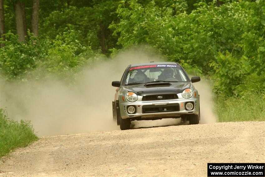 Jonathon Nagel / Chris Woodry Subaru Impreza 2.5RS on SS3, Woodtick Hollow.