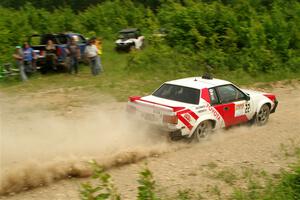 Eric Anderson / Taylor Haelterman Toyota Celica GTS on SS3, Woodtick Hollow.