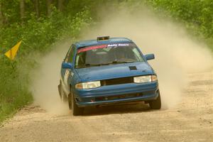 Jacob Kennedy / James Smith Ford Escort GT on SS3, Woodtick Hollow.