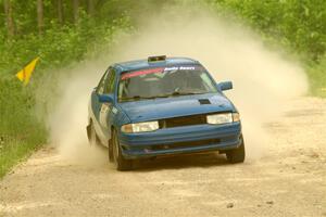 Jacob Kennedy / James Smith Ford Escort GT on SS3, Woodtick Hollow.