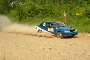 Jacob Kennedy / James Smith Ford Escort GT on SS3, Woodtick Hollow.