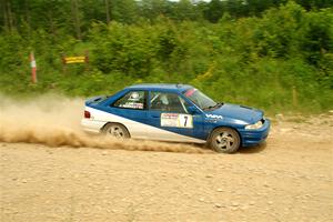 Jacob Kennedy / James Smith Ford Escort GT on SS3, Woodtick Hollow.