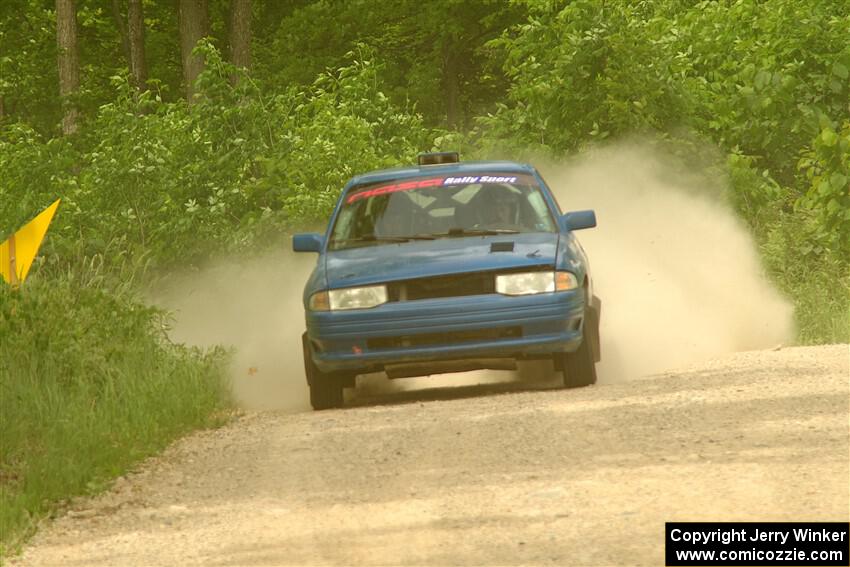 Jacob Kennedy / James Smith Ford Escort GT on SS3, Woodtick Hollow.