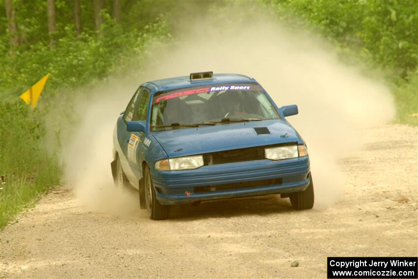 Jacob Kennedy / James Smith Ford Escort GT on SS3, Woodtick Hollow.