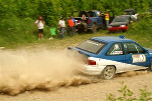 Jacob Kennedy / James Smith Ford Escort GT on SS3, Woodtick Hollow.