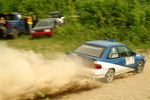 Jacob Kennedy / James Smith Ford Escort GT on SS3, Woodtick Hollow.