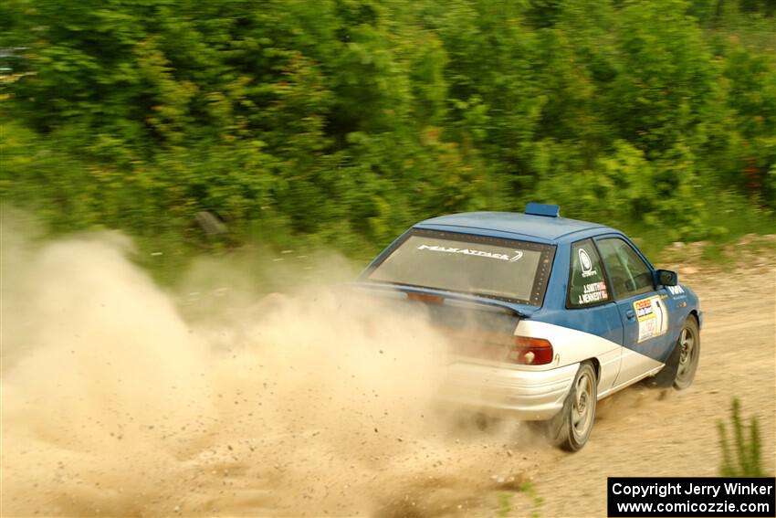 Jacob Kennedy / James Smith Ford Escort GT on SS3, Woodtick Hollow.