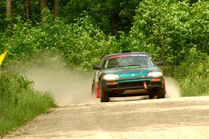 Dan Hutchison / Cray Dumeah Honda CRX Si on SS3, Woodtick Hollow.