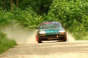 Dan Hutchison / Cray Dumeah Honda CRX Si on SS3, Woodtick Hollow.