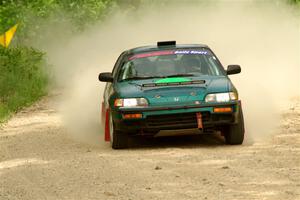 Dan Hutchison / Cray Dumeah Honda CRX Si on SS3, Woodtick Hollow.