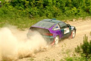 Dan Hutchison / Cray Dumeah Honda CRX Si on SS3, Woodtick Hollow.