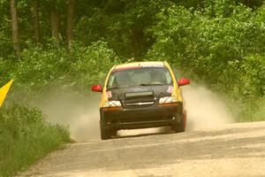 James Walker / Yannis Burnell Chevy Aveo on SS3, Woodtick Hollow.