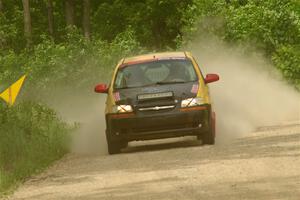 James Walker / Yannis Burnell Chevy Aveo on SS3, Woodtick Hollow.