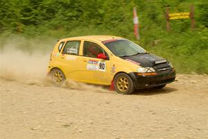 James Walker / Yannis Burnell Chevy Aveo on SS3, Woodtick Hollow.