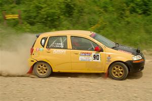 James Walker / Yannis Burnell Chevy Aveo on SS3, Woodtick Hollow.