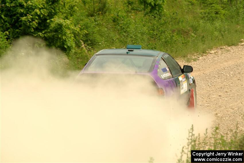 Dan Hutchison / Cray Dumeah Honda CRX Si on SS3, Woodtick Hollow.