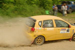 James Walker / Yannis Burnell Chevy Aveo on SS3, Woodtick Hollow.