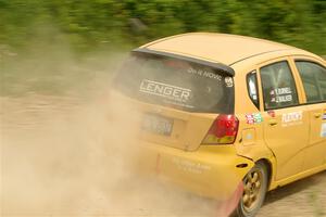 James Walker / Yannis Burnell Chevy Aveo on SS3, Woodtick Hollow.