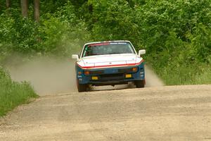 Kris Pfotenhauer / Lynn Hartman Porsche 944 on SS3, Woodtick Hollow.