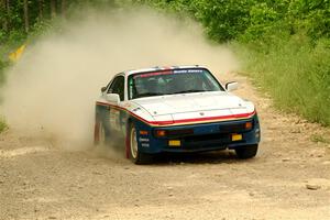 Kris Pfotenhauer / Lynn Hartman Porsche 944 on SS3, Woodtick Hollow.