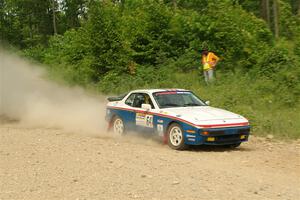 Kris Pfotenhauer / Lynn Hartman Porsche 944 on SS3, Woodtick Hollow.