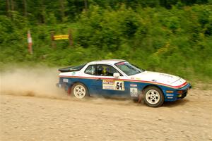 Kris Pfotenhauer / Lynn Hartman Porsche 944 on SS3, Woodtick Hollow.