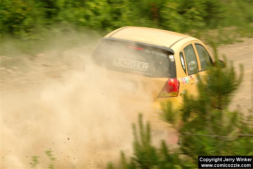 James Walker / Yannis Burnell Chevy Aveo on SS3, Woodtick Hollow.