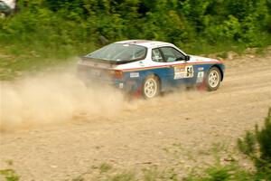 Kris Pfotenhauer / Lynn Hartman Porsche 944 on SS3, Woodtick Hollow.