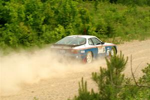 Kris Pfotenhauer / Lynn Hartman Porsche 944 on SS3, Woodtick Hollow.