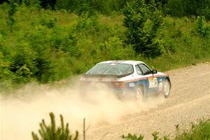 Kris Pfotenhauer / Lynn Hartman Porsche 944 on SS3, Woodtick Hollow.