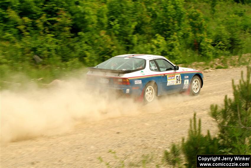 Kris Pfotenhauer / Lynn Hartman Porsche 944 on SS3, Woodtick Hollow.