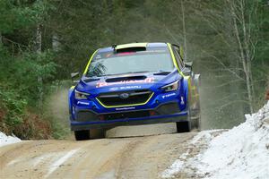 Brandon Semenuk / Keaton Williams Subaru WRX ARA24 on SS7, Hunters-McCormick Lake I.