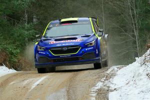 Brandon Semenuk / Keaton Williams Subaru WRX ARA24 on SS7, Hunters-McCormick Lake I.