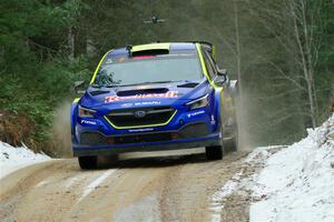 Brandon Semenuk / Keaton Williams Subaru WRX ARA24 on SS7, Hunters-McCormick Lake I.