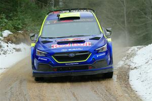 Brandon Semenuk / Keaton Williams Subaru WRX ARA24 on SS7, Hunters-McCormick Lake I.