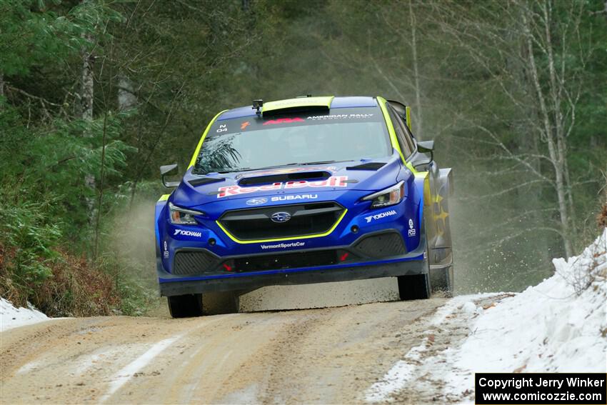 Brandon Semenuk / Keaton Williams Subaru WRX ARA24 on SS7, Hunters-McCormick Lake I.