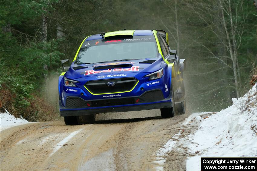 Brandon Semenuk / Keaton Williams Subaru WRX ARA24 on SS7, Hunters-McCormick Lake I.