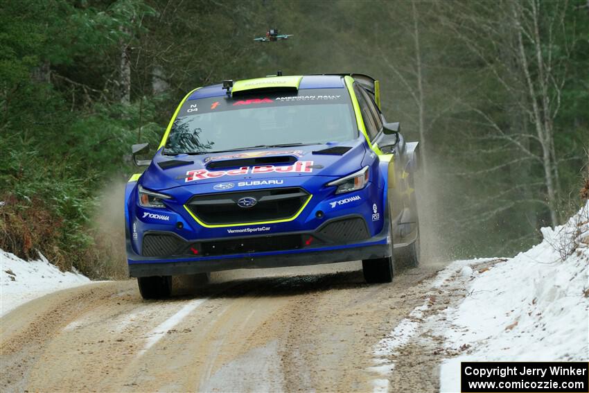 Brandon Semenuk / Keaton Williams Subaru WRX ARA24 on SS7, Hunters-McCormick Lake I.