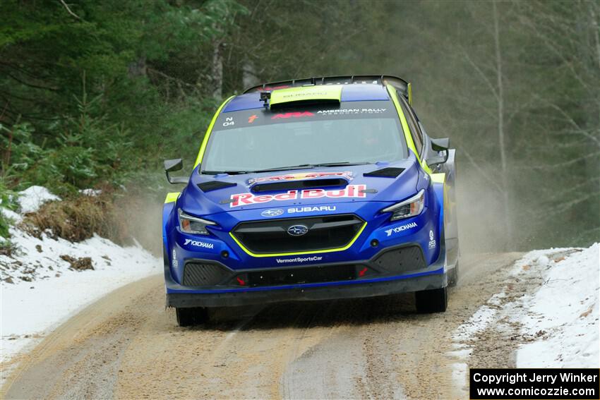 Brandon Semenuk / Keaton Williams Subaru WRX ARA24 on SS7, Hunters-McCormick Lake I.