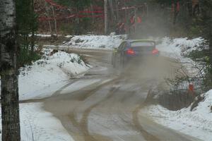 Travis Pastrana / Rhianon Gelsomino Subaru WRX ARA24 on SS7, Hunters-McCormick Lake I.