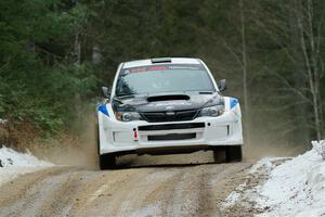 Jerome Mailloux / Philippe Poirier Subaru WRX STi on SS7, Hunters-McCormick Lake I.