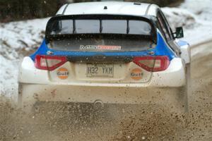 Jerome Mailloux / Philippe Poirier Subaru WRX STi on SS7, Hunters-McCormick Lake I.